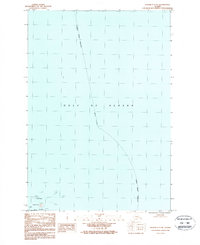 Kodiak C-1 NE 1987 topographic map thumbnail