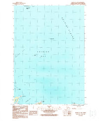 Kodiak C-1 NW 1987 topographic map thumbnail