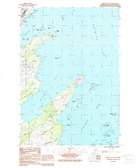 Kodiak C-2 NE 1987 topographic map thumbnail