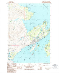 Kodiak D-2 SE 1987 topographic map thumbnail