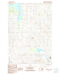 Kodiak D-2 SW 1987 topographic map thumbnail