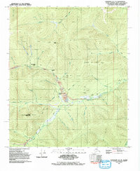 Livengood A-1 SE 1992 topographic map thumbnail