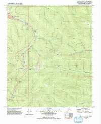 Livengood A-1 SW 1992 topographic map thumbnail