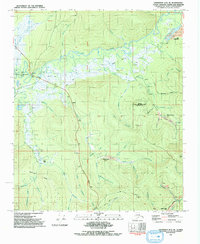 Livengood A-2 SE 1992 topographic map thumbnail