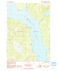 Petersburg B-1 NW 1992 topographic map thumbnail