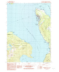 Petersburg B-2 NE 1992 topographic map thumbnail