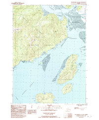 Petersburg C-2 SW 1992 topographic map thumbnail
