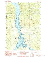 Petersburg C-3 NW 1992 topographic map thumbnail