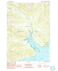 Petersburg C-3 SE 1992 topographic map thumbnail