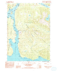 Petersburg C-3 SW 1992 topographic map thumbnail