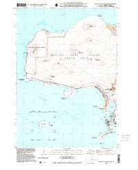 Saint Paul Island West topographic map thumbnail