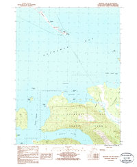 Seldovia C-4 SW 1987 topographic map thumbnail