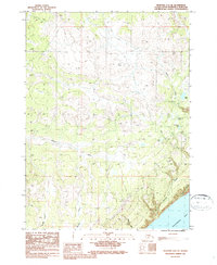 Seldovia D-4 SE 1987 topographic map thumbnail