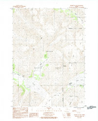 Seward D-5 SW 1984 topographic map thumbnail