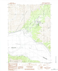 Seward D-6 Nw 1984 topographic map thumbnail