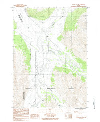 Seward D-6 SE 1984 topographic map thumbnail