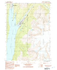 Skagway B-1 NW 1991 topographic map thumbnail