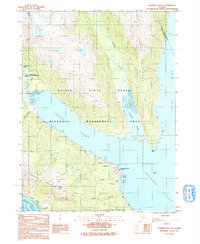 Skagway B-2 SE 1991 topographic map thumbnail