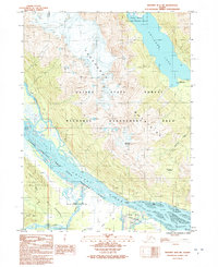 Skagway B-2 SW 1991 topographic map thumbnail