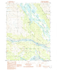 Skagway B-3 NW 1991 topographic map thumbnail