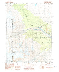 Skagway B-4 NW 1992 topographic map thumbnail