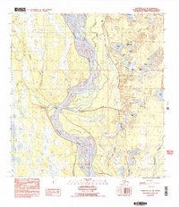 Talkeetna A-1 NE 1987 topographic map thumbnail