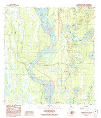 Talkeetna A-1 NE 1987 topographic map thumbnail