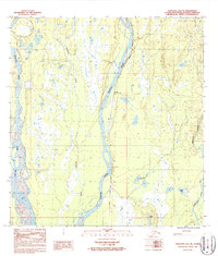 Talkeetna B-1 NE 1987 topographic map thumbnail