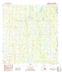 Talkeetna B-1 NW 1987 topographic map thumbnail