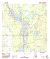 Talkeetna B-1 SE 1987 topographic map thumbnail