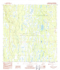 Talkeetna B-1 SW 1987 topographic map thumbnail