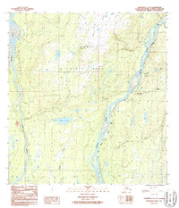 Talkeetna C-1 SE 1987 topographic map thumbnail