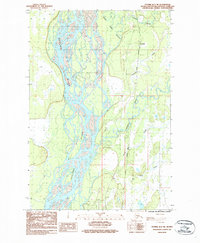 Tyonek D-1 NE 1987 topographic map thumbnail