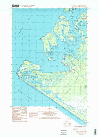 Yakutat C-5 SW 1987 topographic map thumbnail
