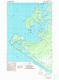 Yakutat C-5 SW 1987 topographic map thumbnail