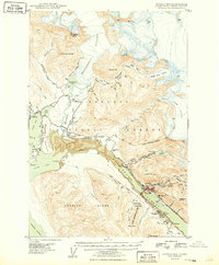 Juneau B-2 1949 topographic map thumbnail