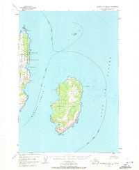 Afognak A-0 and B-0 1952 topographic map thumbnail