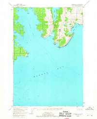 Afognak A-1 1952 topographic map thumbnail