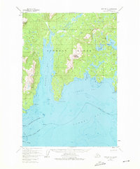 Afognak A-2 1952 topographic map thumbnail
