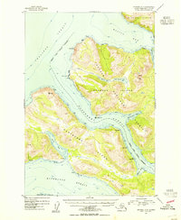 Afognak A-4 topographic map thumbnail