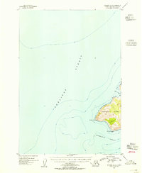 Afognak A-5 topographic map thumbnail