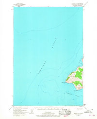 Afognak A-5 1952 topographic map thumbnail
