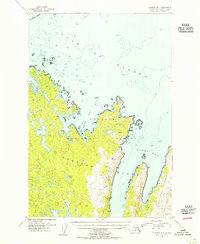 Afognak B-1 topographic map thumbnail