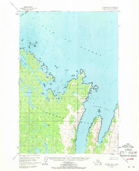 Afognak B-1 1952 topographic map thumbnail