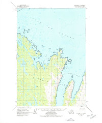 Afognak B-1 1952 topographic map thumbnail