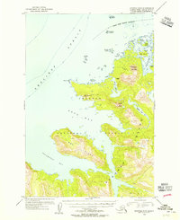Afognak B-3 topographic map thumbnail