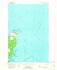 Afognak C-1 and C-2 1952 topographic map thumbnail