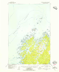Afognak C-2 and C-3 topographic map thumbnail