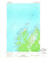 Afognak C-2 and C-3 1952 topographic map thumbnail