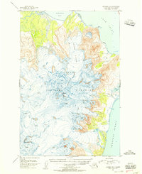 Afognak D-5 topographic map thumbnail